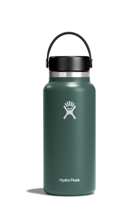 HYDRO FLASK 32 OZ (946ML) WIDE MOUTH - FIR. - THE VOGUE STORE