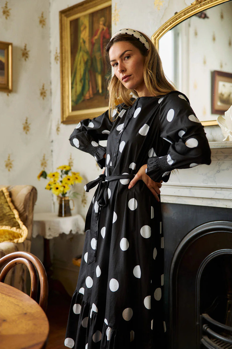 THING THING DUSKA DRESS - SPOTTY - THE VOGUE STORE