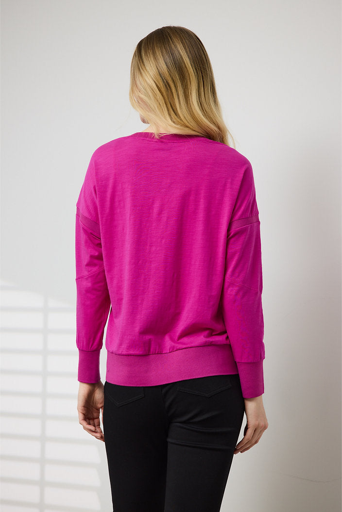 NEWPORT KAYLA CASUAL JERSEY - ORCHID - THE VOGUE STORE