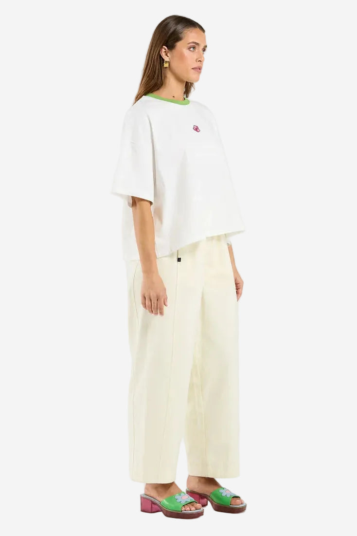 THING THING HANGTIME TEE - MILK - THE VOGUE STORE