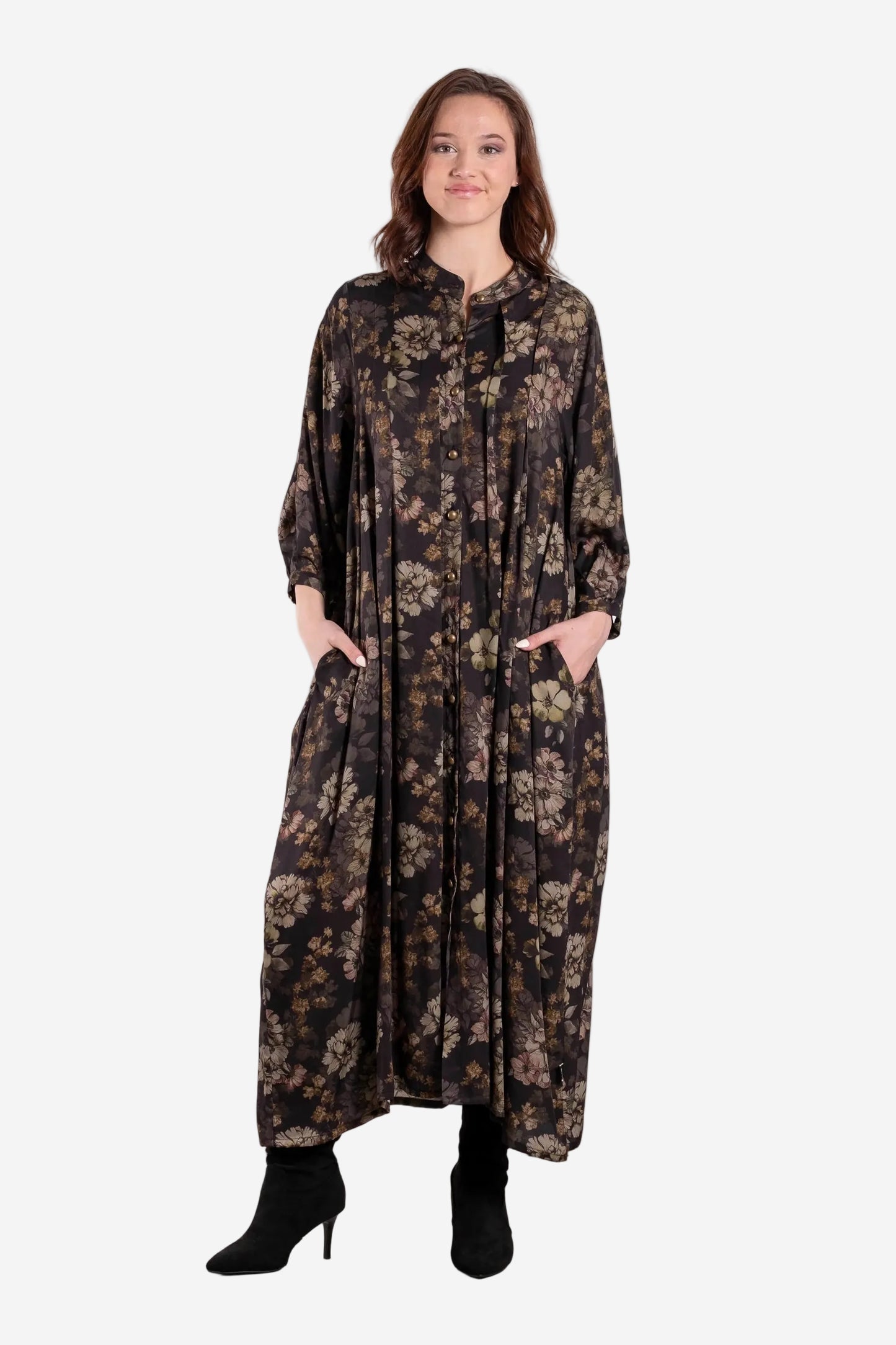 DEEANNE HOBBS DESIRE DRESS - ANTIQUE MEADOW - THE VOGUE STORE