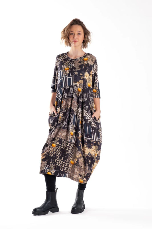 JELLICOE CHELSIE DRESS - CITRUS - THE VOGUE STORE