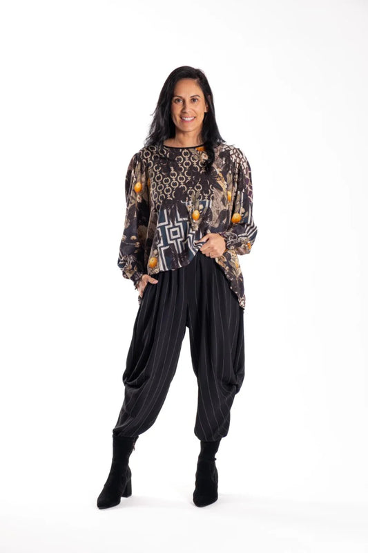 JELLICOE CLAIRE TOP - CITRUS - THE VOGUE STORE