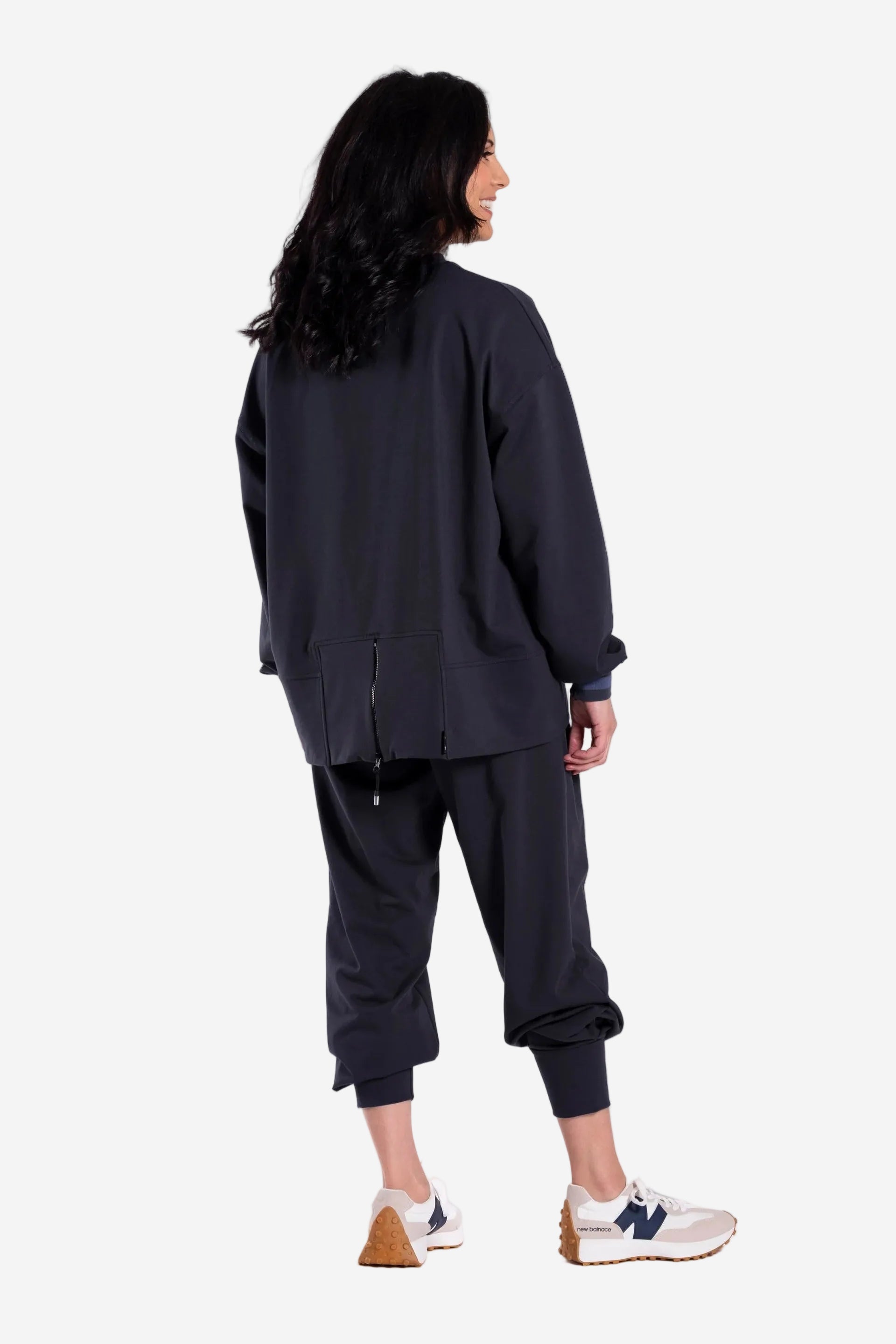 JELLICOE BELLA SWEATSHIRT - INK - THE VOGUE STORE
