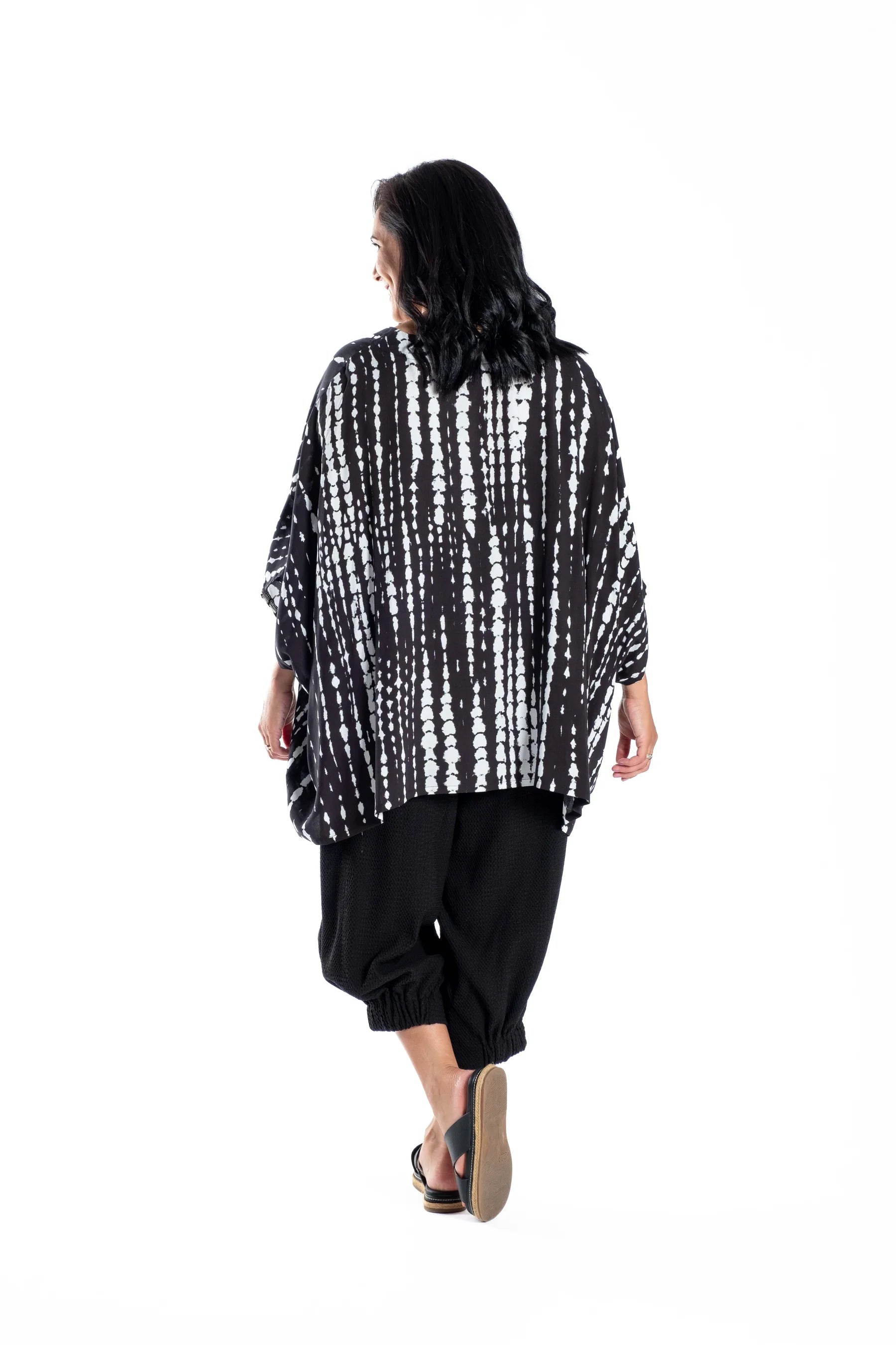 DEEANNE HOBBS RESTART TOP - INK - THE VOGUE STORE
