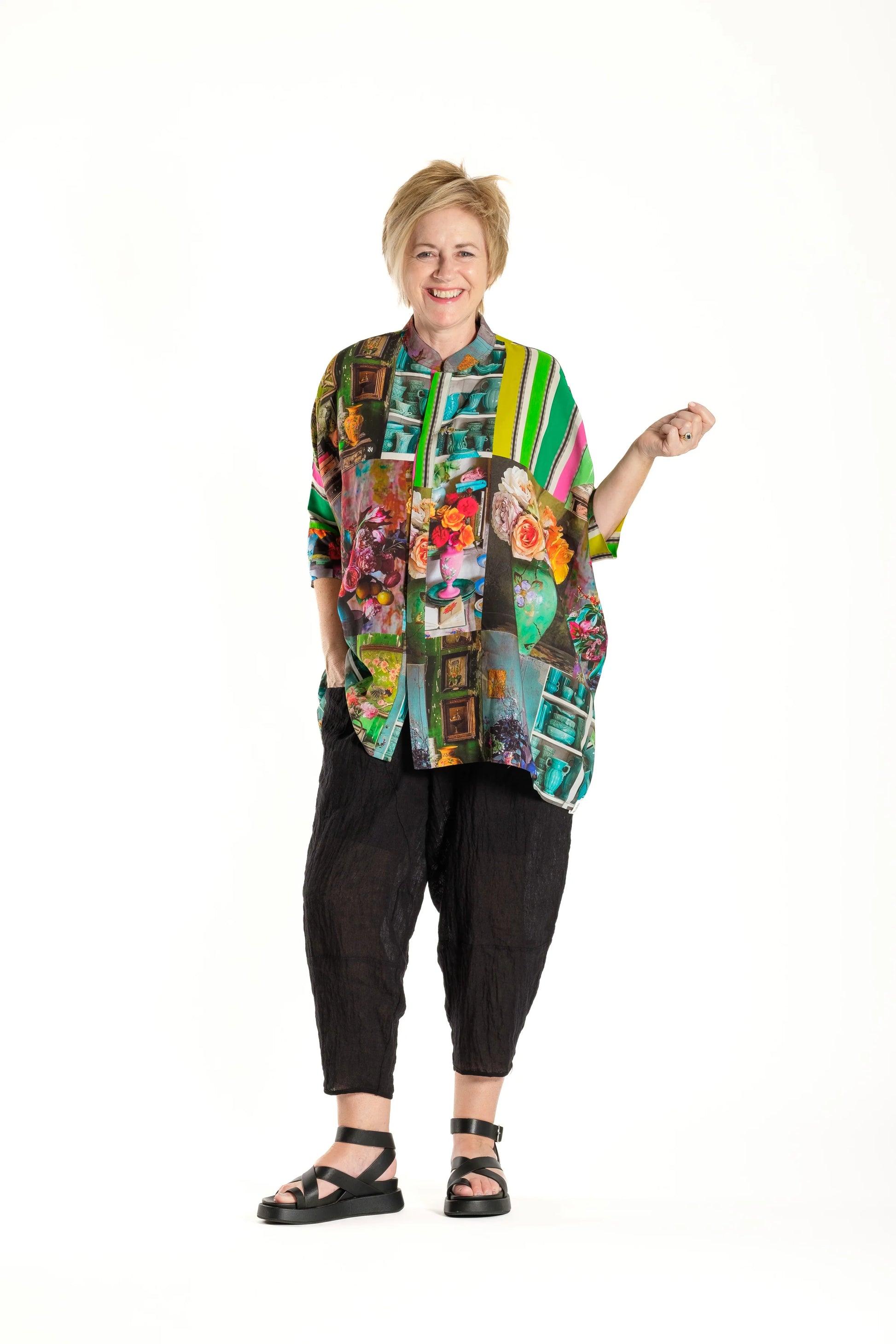 DEEANNE HOBBS SASHA SHIRT - ON THE SHELF - THE VOGUE STORE