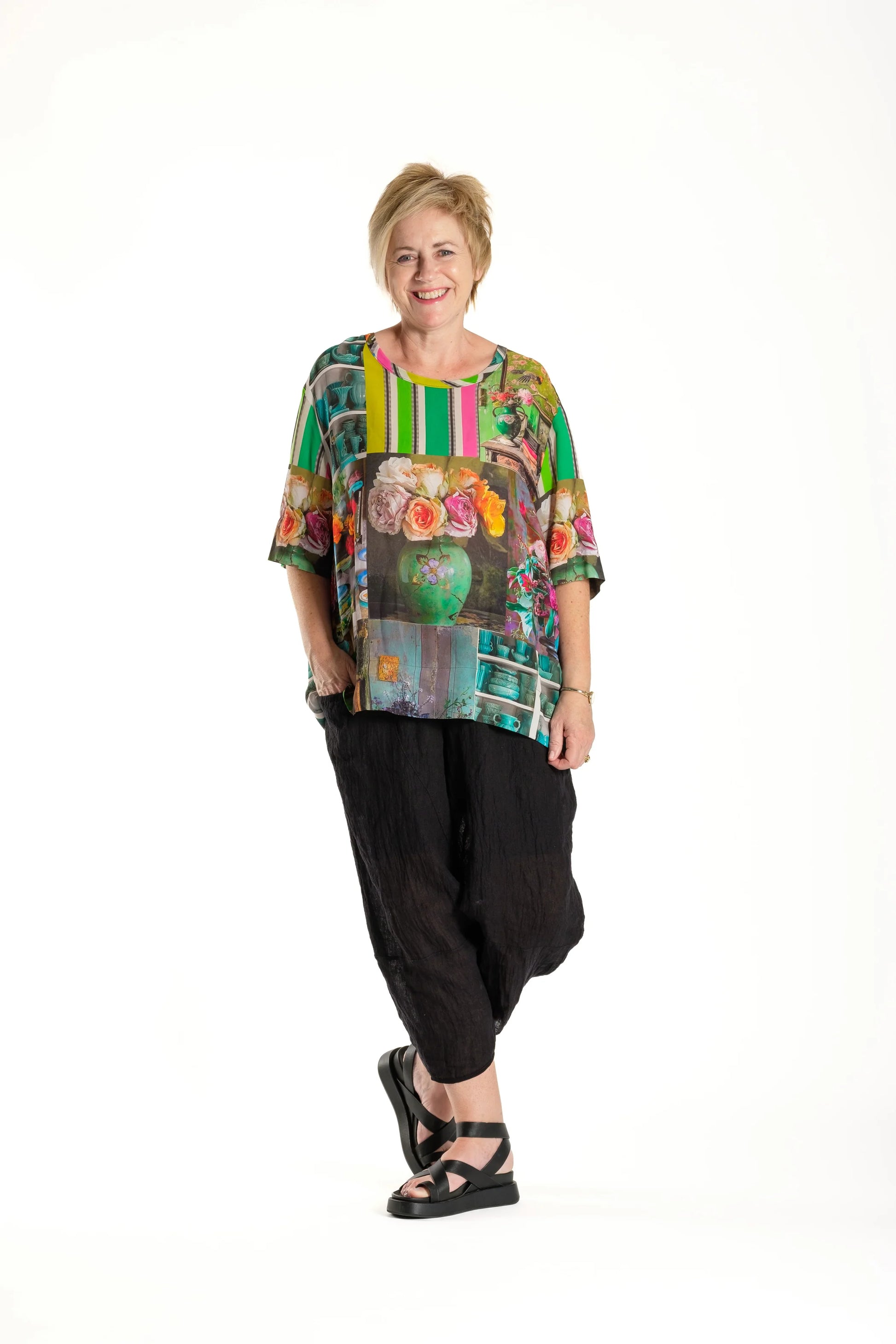 DEEANNE HOBBS ZEFER TOP - ON THE SHELF - THE VOGUE STORE
