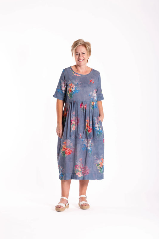 JELLICOE JORDAN DRESS - MOODY BLOOMS - THE VOGUE STORE