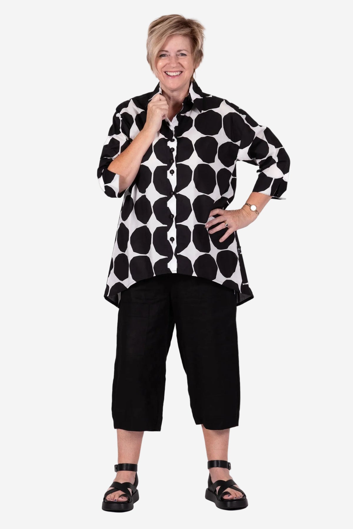 JELLICOE SUZIE SHIRT - MONOSPOT - THE VOGUE STORE
