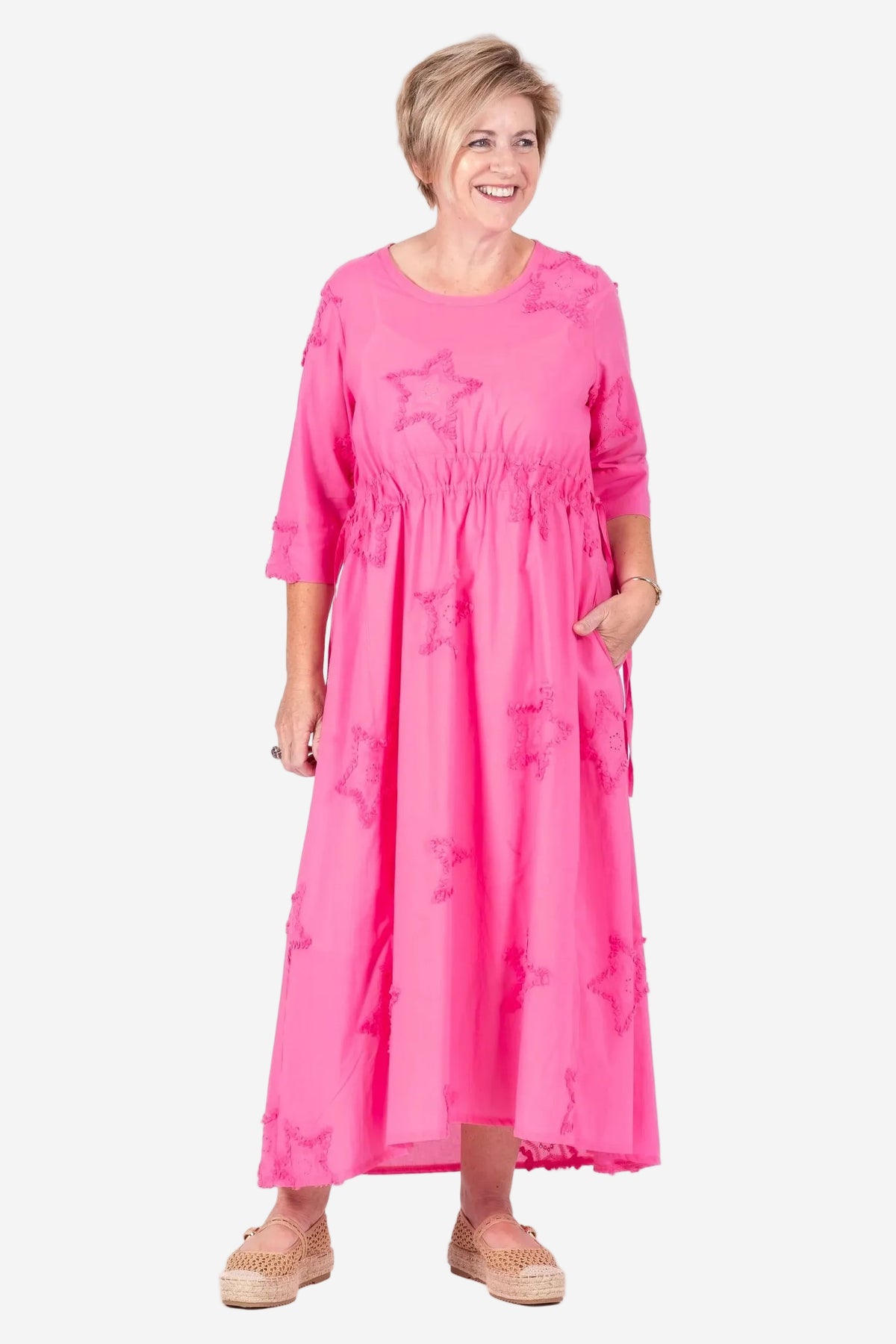 JELLICOE WILLOW DRESS - STARSTRUCK PINK - THE VOGUE STORE