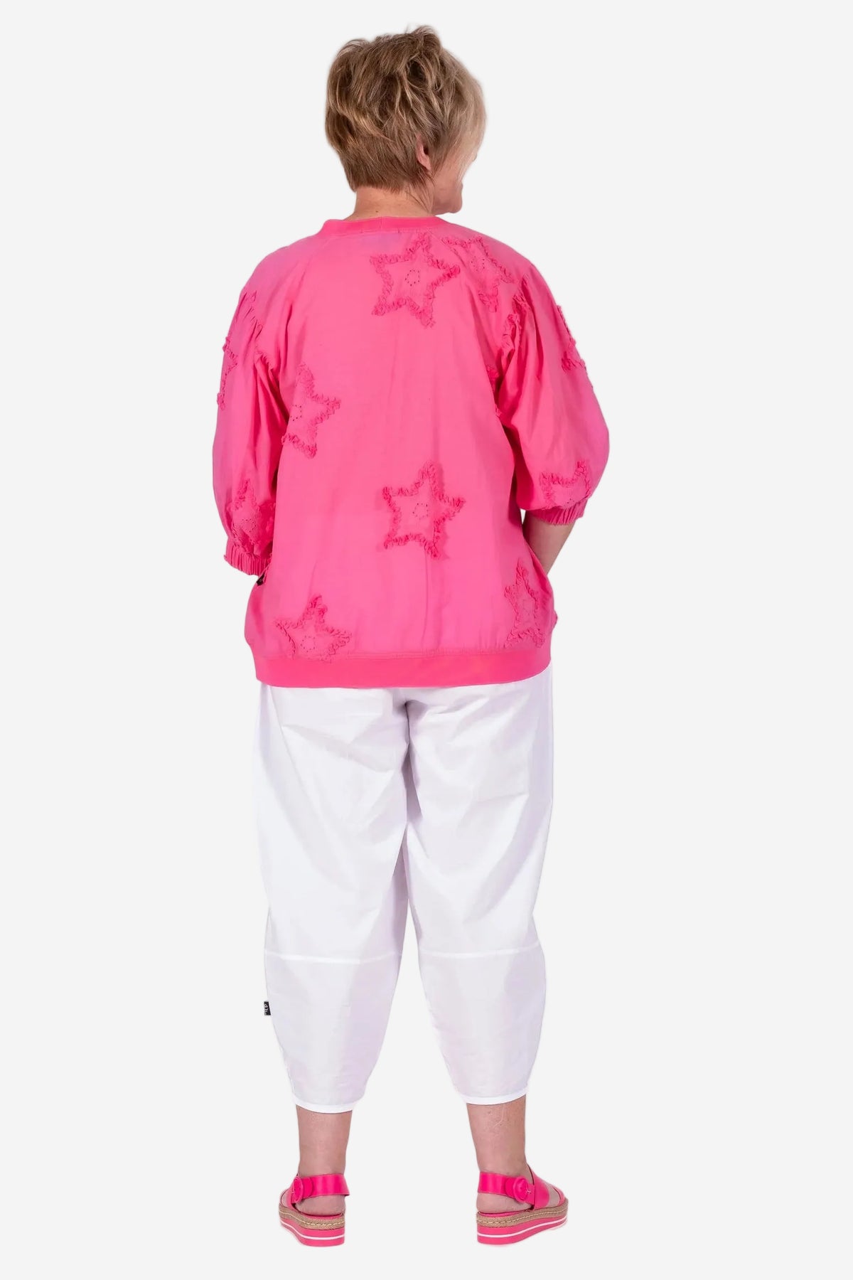 JELLICOE TEAM TOP - STARSTRUCK PINK - THE VOGUE STORE