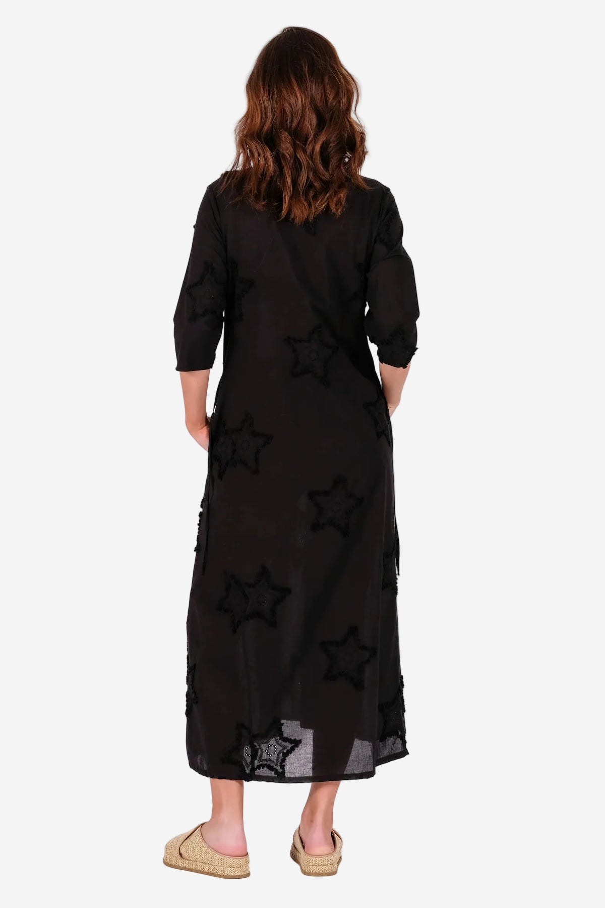 JELLICOE WILLOW DRESS - STARSTRUCK NOIR - THE VOGUE STORE