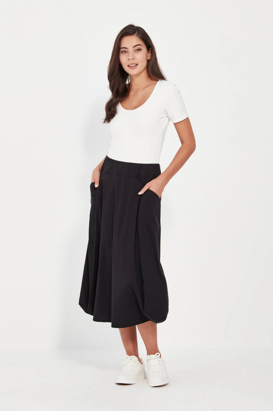 VERGE ACROBAT EMI SKIRT - BLACK - THE VOGUE STORE