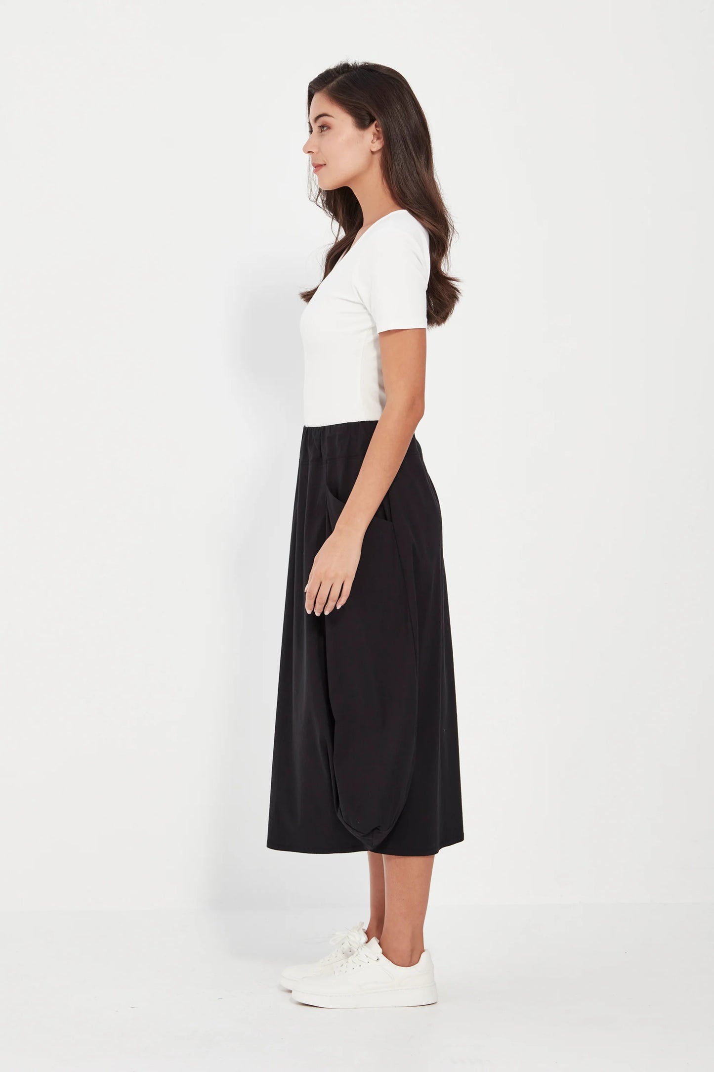 VERGE ACROBAT EMI SKIRT - BLACK - THE VOGUE STORE