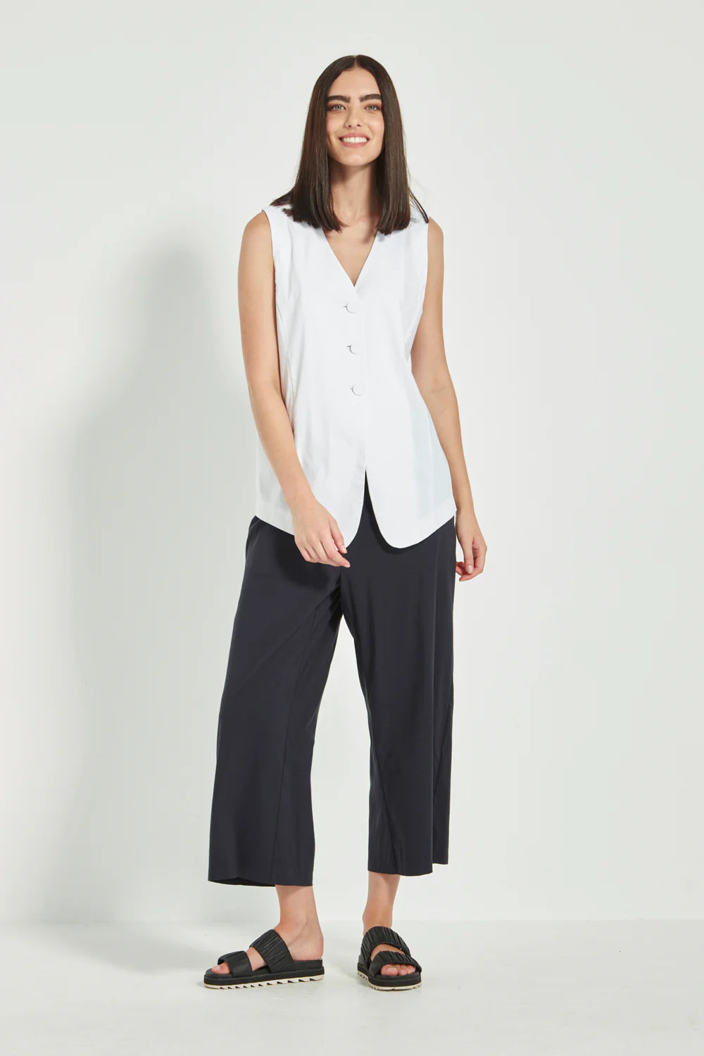 VERGE ACROBAT OKAWA PANT - FRENCH INK - THE VOGUE STORE