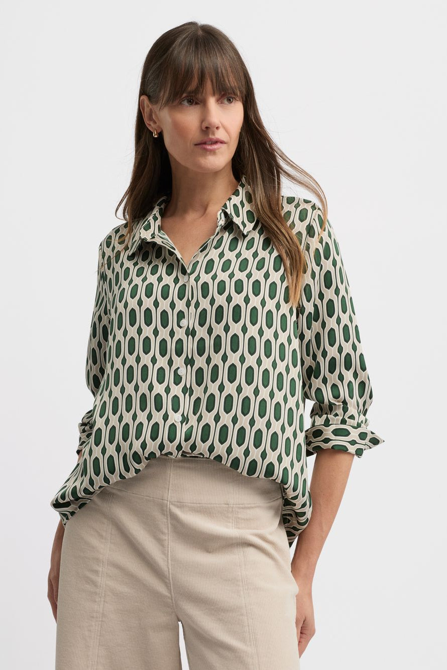 YARRA TRAIL IMPRESSION SHIRT  - THE VOGUE STORE