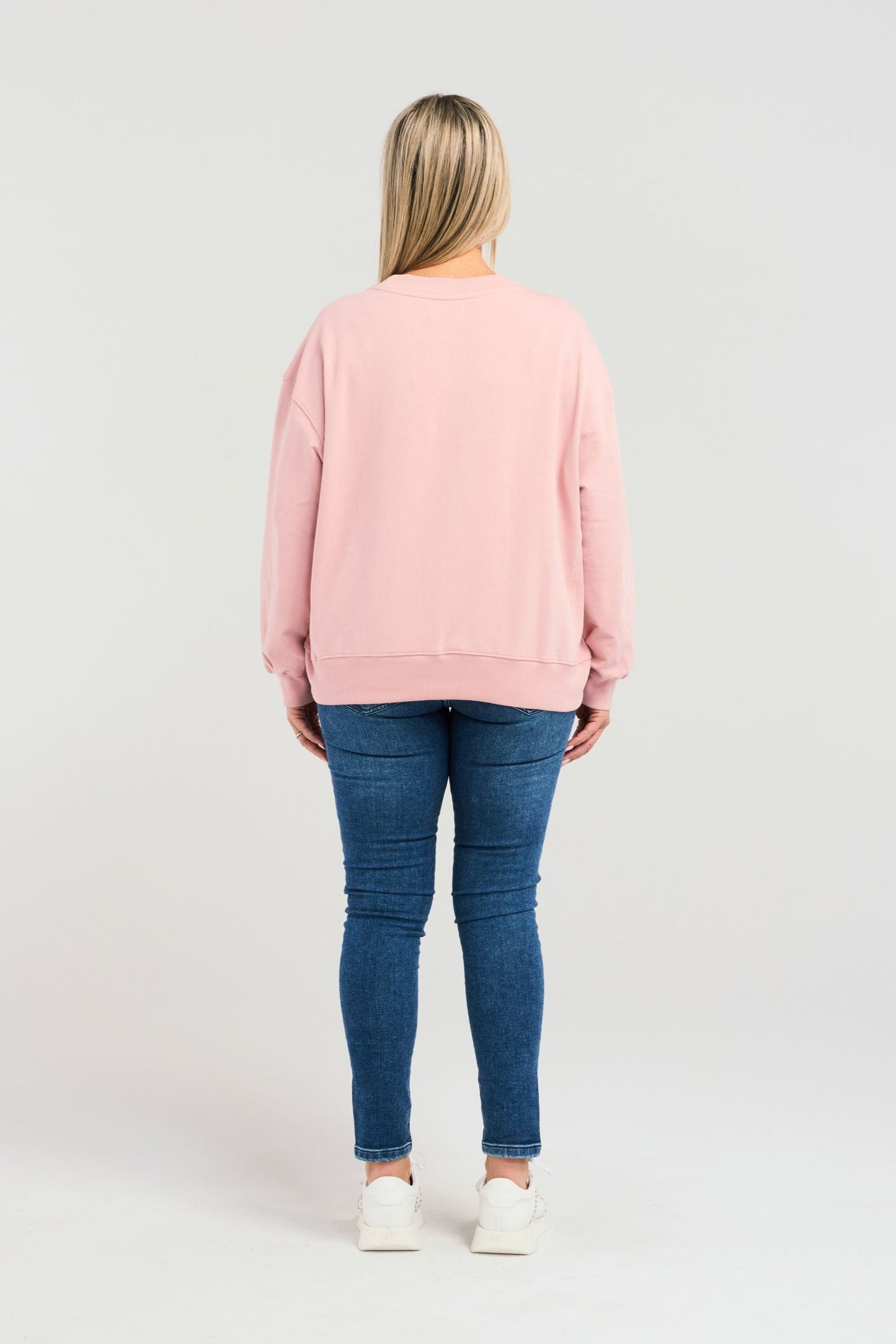 ZAFINA NYLA SWEAT - PINK - THE VOGUE STORE