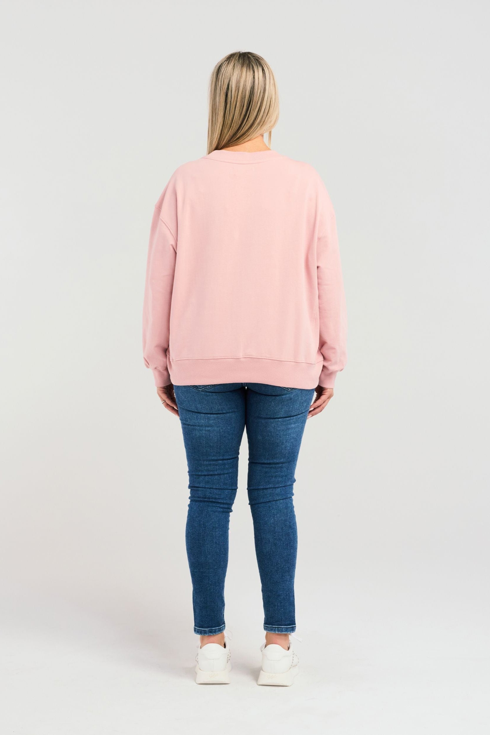 ZAFINA NYLA SWEAT - PINK - THE VOGUE STORE