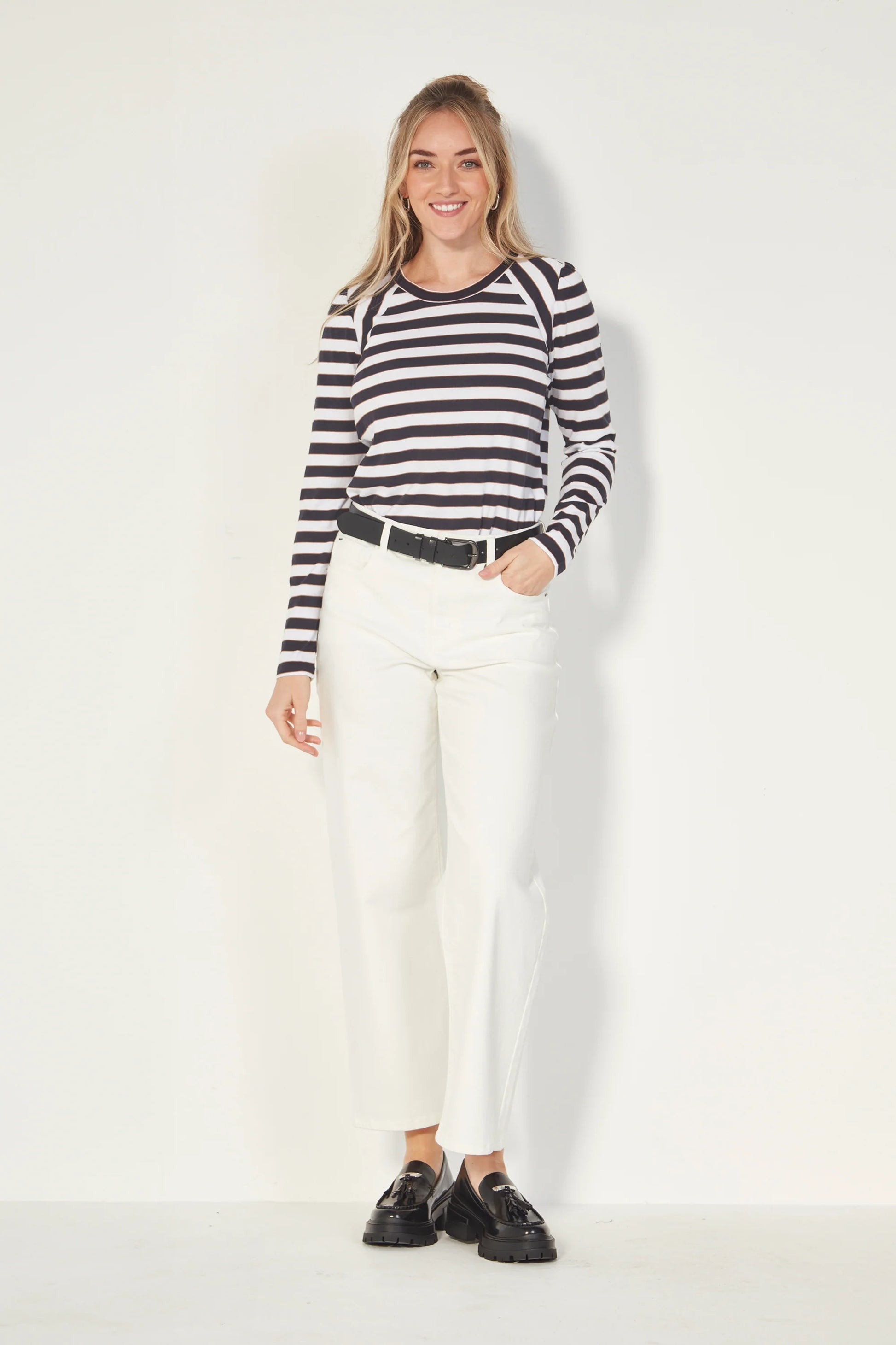 VERGE CRUISE JEAN - WHITE - THE VOGUE STORE