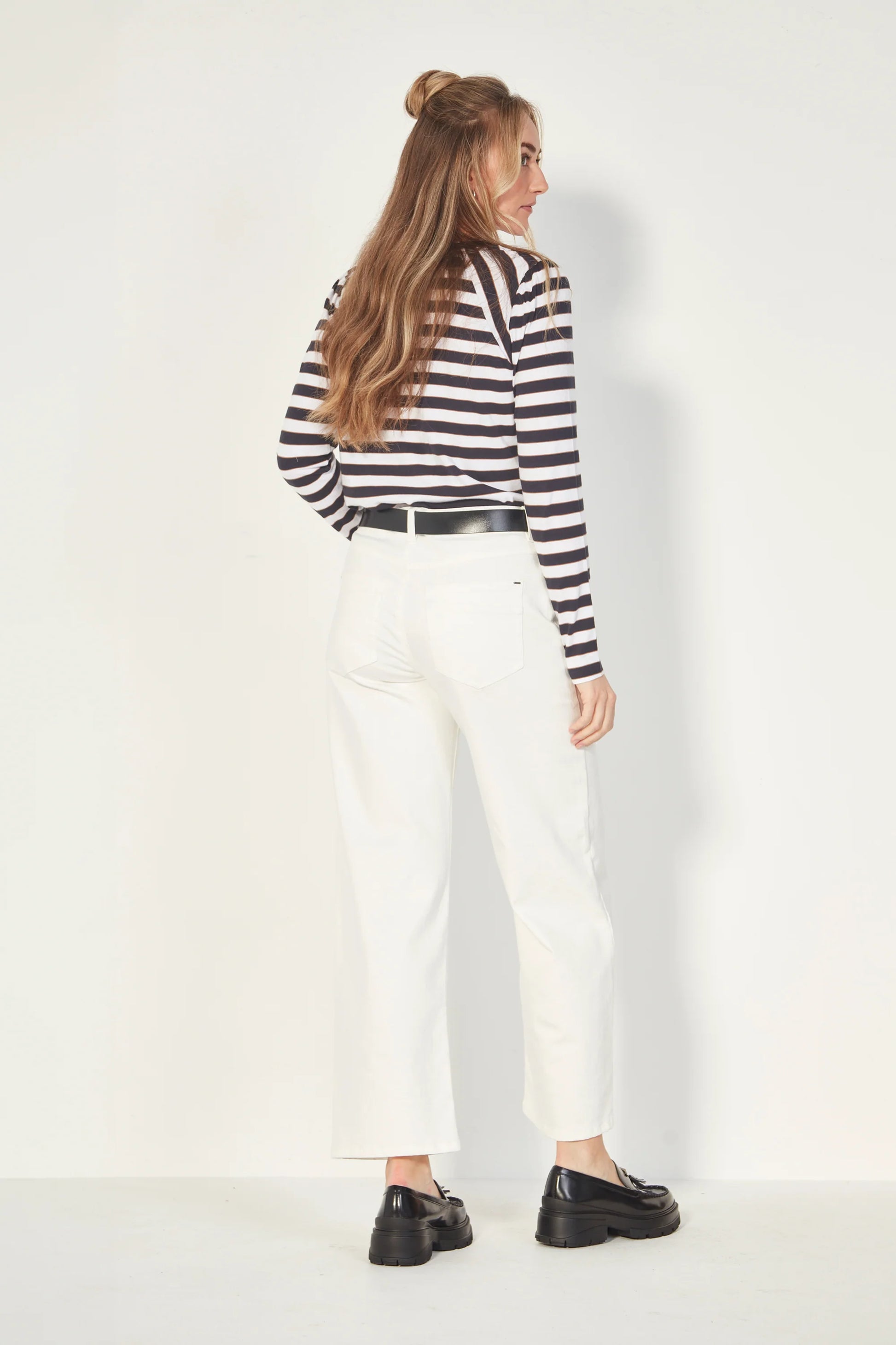 VERGE CRUISE JEAN - WHITE - THE VOGUE STORE