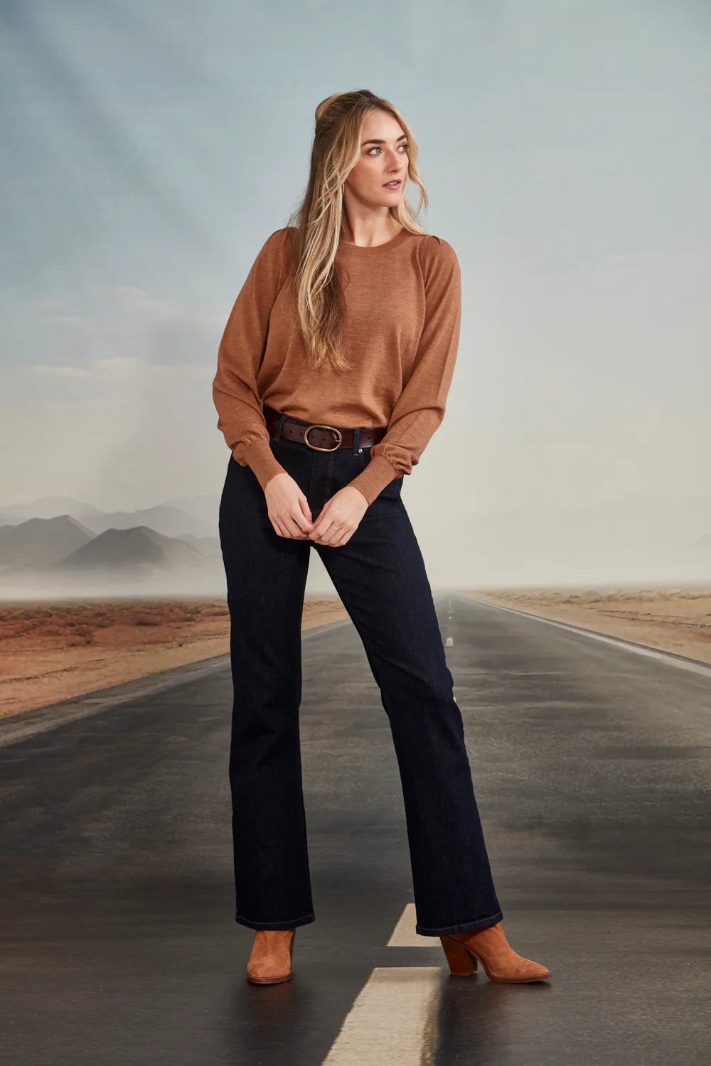 VERGE SHAKIRA JEAN - DARK INDIGO - THE VOGUE STORE