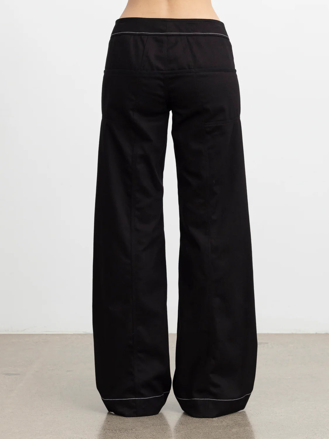 STYLE XLAB BRUSH STROKE JEAN - BLACK/WHITE - THE VOGUE STORE