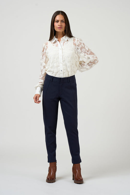 LOOBIES STORY BRYNN PANT - INDIGO - THE VOGUE STORE