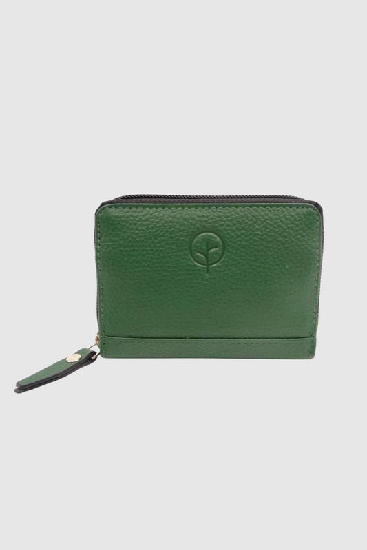 SECOND NATURE CARD WALLET - MONSTERA- THE VOGUE STORE