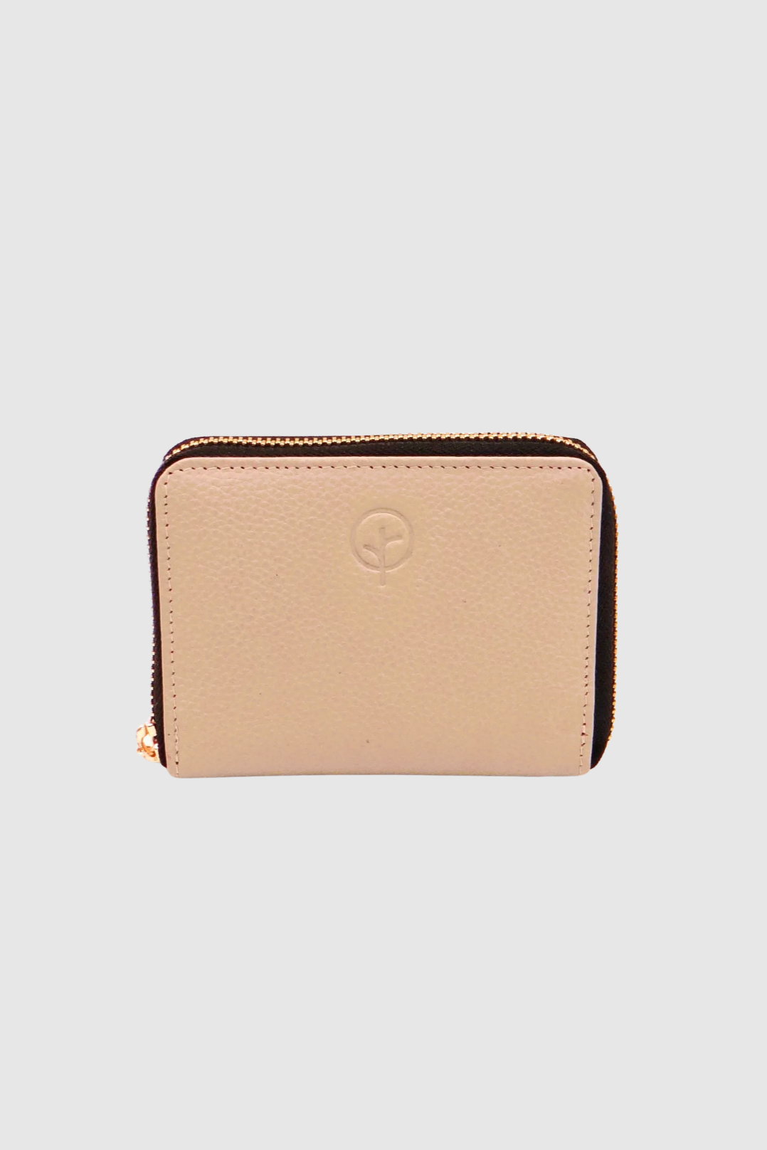 SECOND NATURE ZIP WALLET FOR COIN/CARD & NOTES - WILD OAT - THE VOGUE STORE