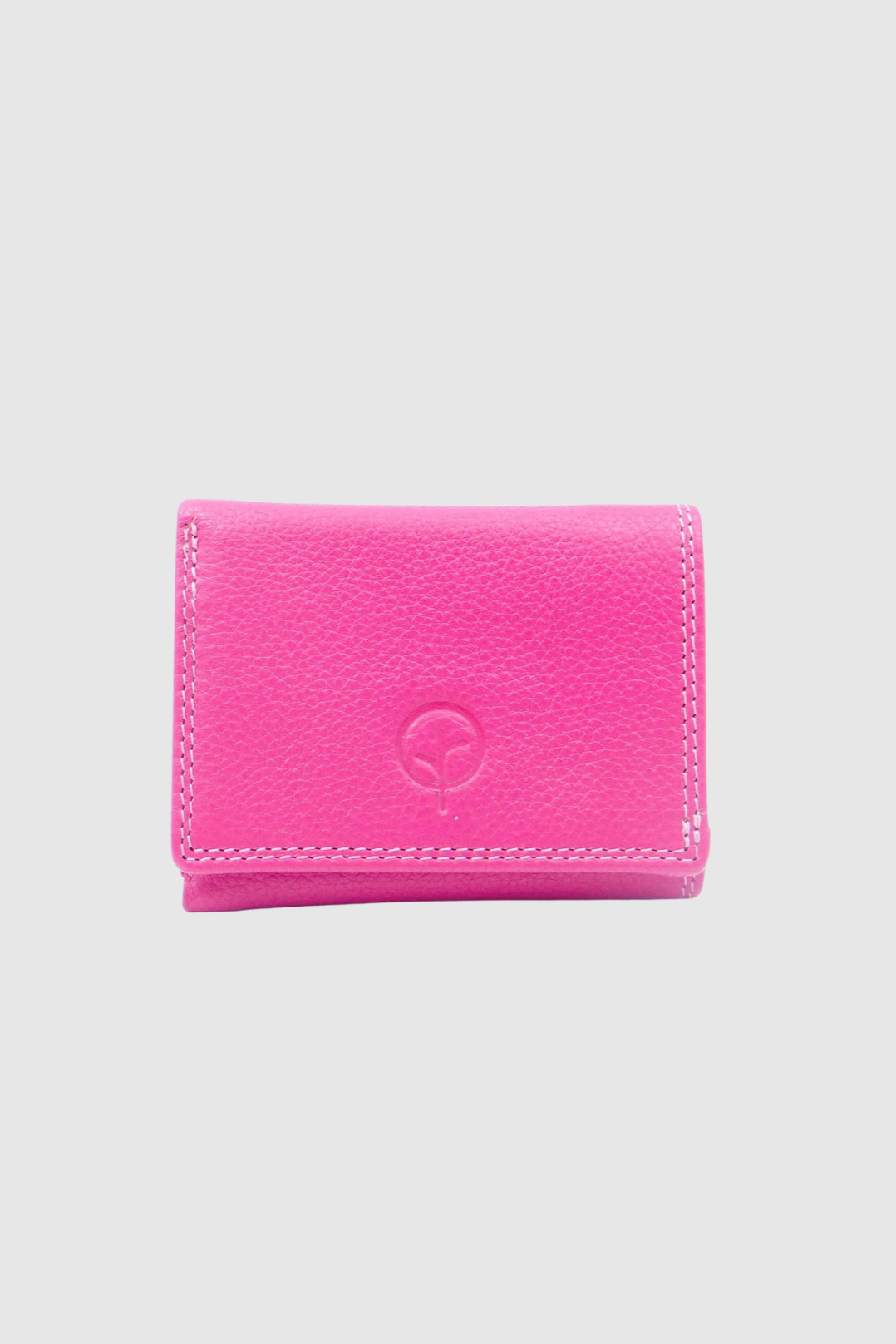 SECOND NATURE CARD & CASH TRIFOLD WALLET - FUCHSIA - THE VOGUE STORE