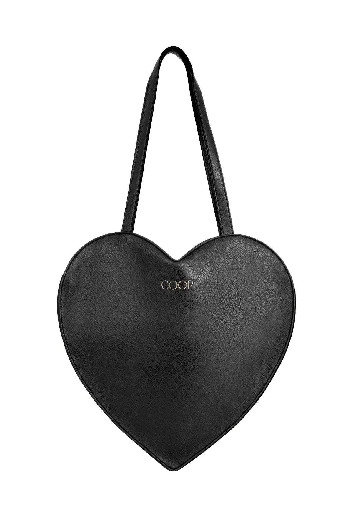 COOP TOTE-ALLY SMITTEN BAG - BLACK - THE VOGUE STORE