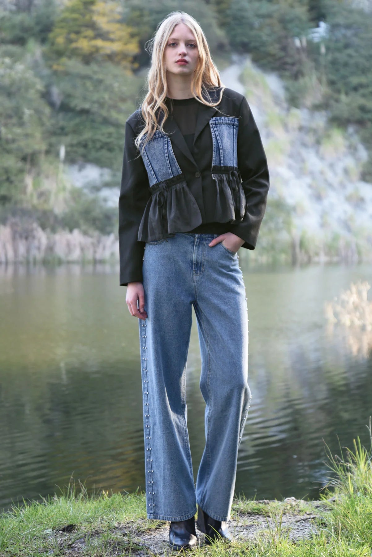 COOP DIAMONDS IN THE DENIM JEAN  - THE VOGUE STORE