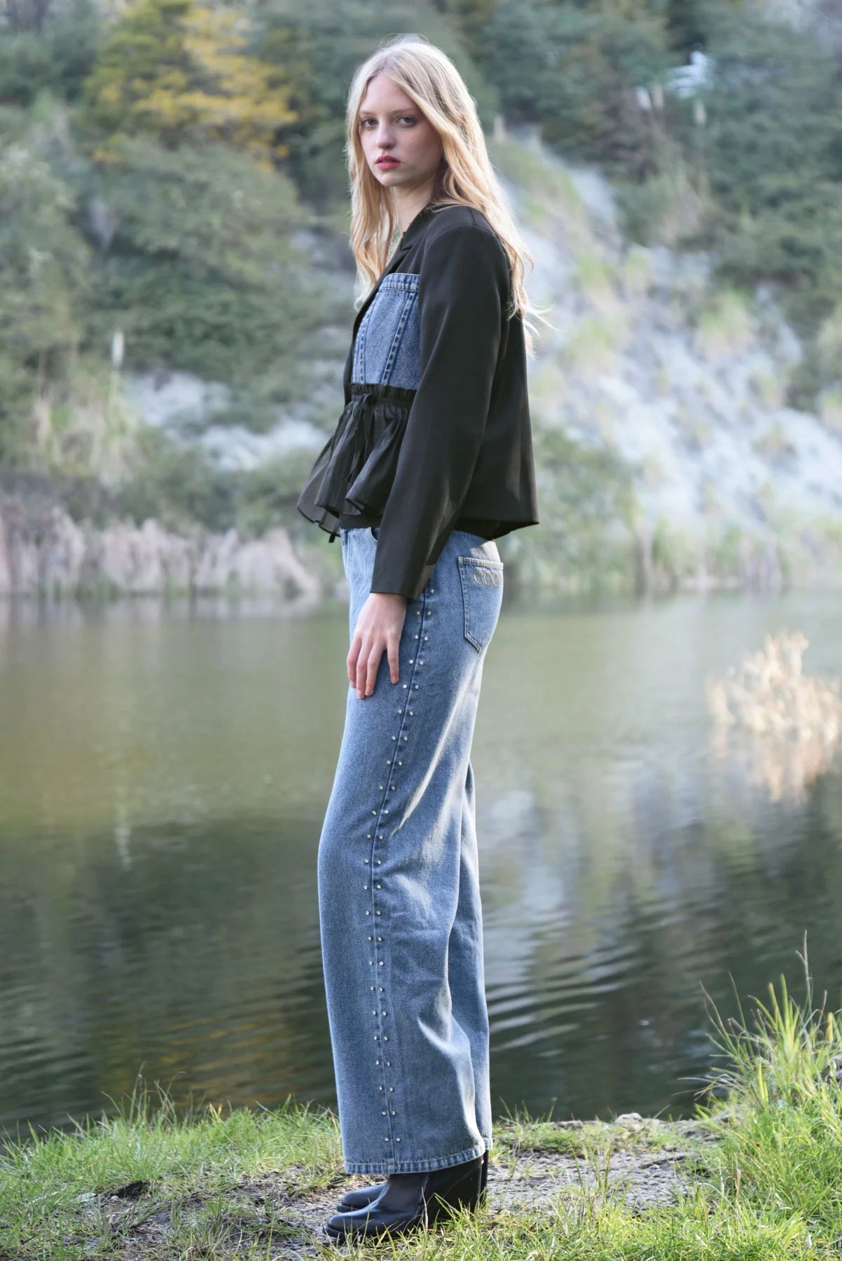 COOP DIAMONDS IN THE DENIM JEAN  - THE VOGUE STORE