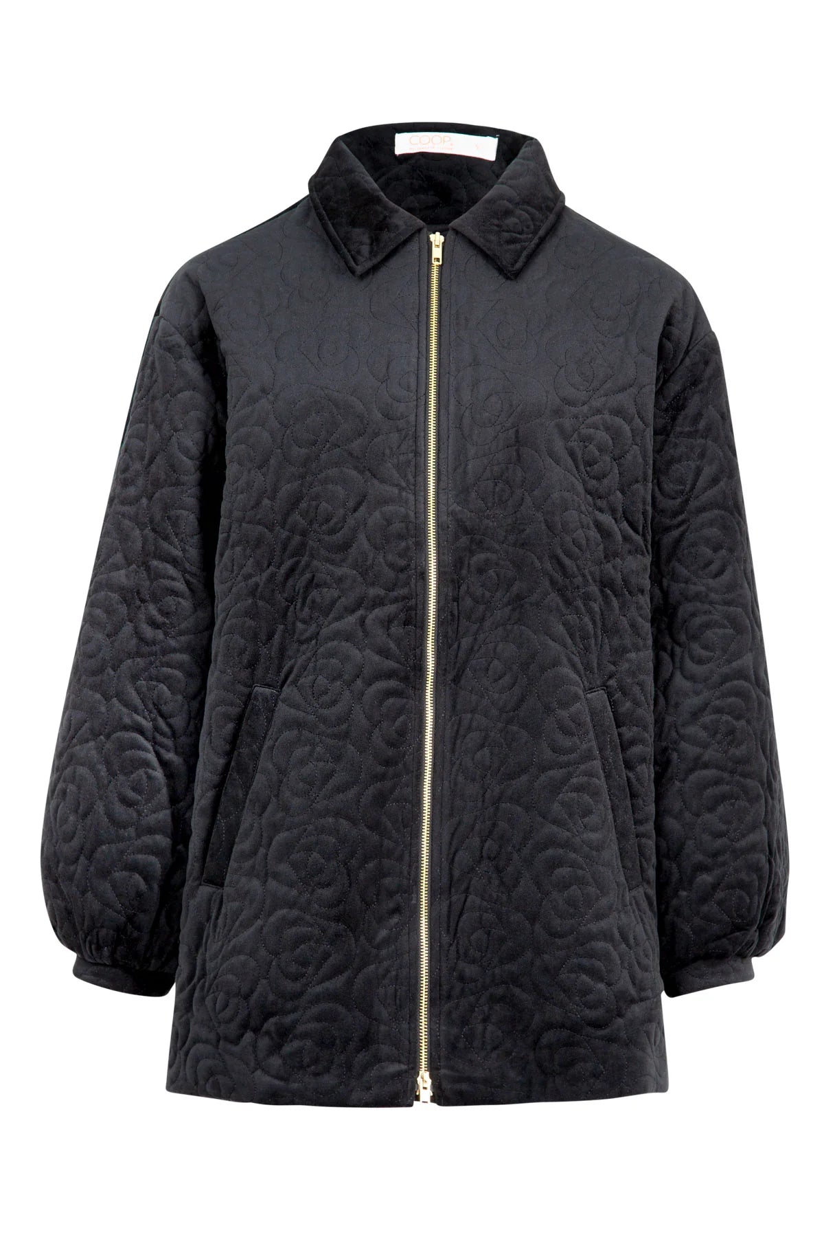 COOP PROVEN QUILTY JACKET - BLACK - THE VOGUE STORE
