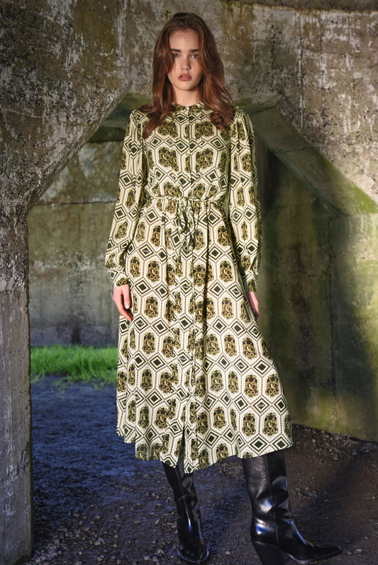 COOP CHARM ME DRESS - BRONZE - THE VOGUE STORE