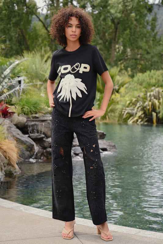 COOP JEAN-IOUS JEANS - BLACK - THE VOGUE STORE