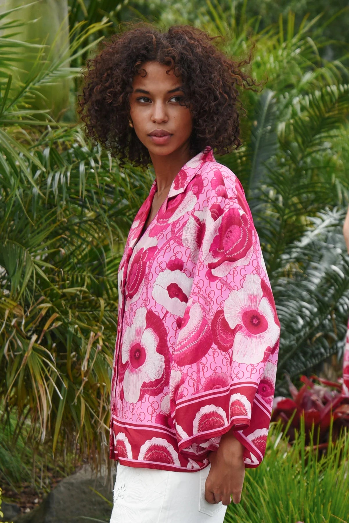 COOP BLOOM BABY SHIRT - PINK - THE VOGUE STORE