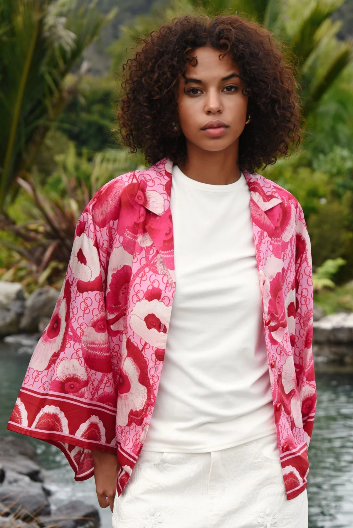 COOP BLOOM BABY SHIRT - PINK - THE VOGUE STORE