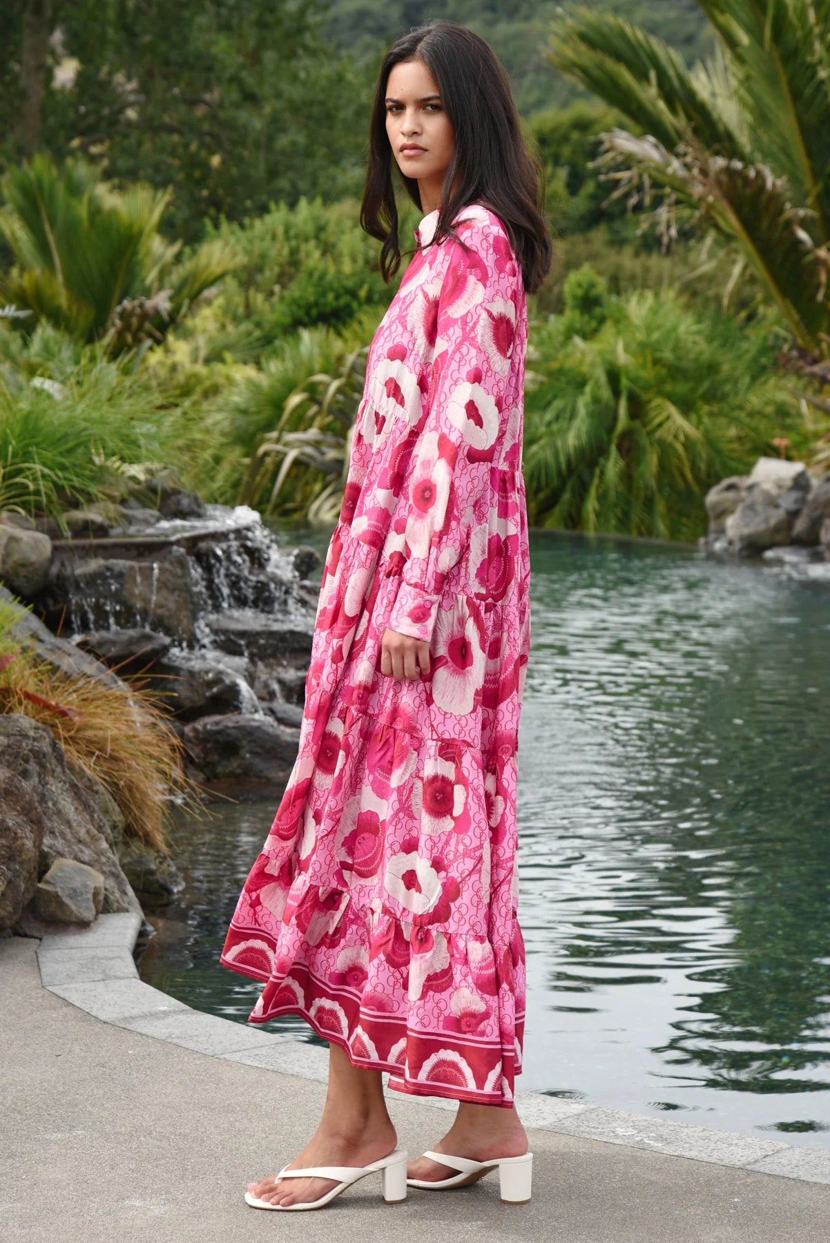 COOP SUN & THE SWOON DRESS - PINK - THE VOGUE STORE