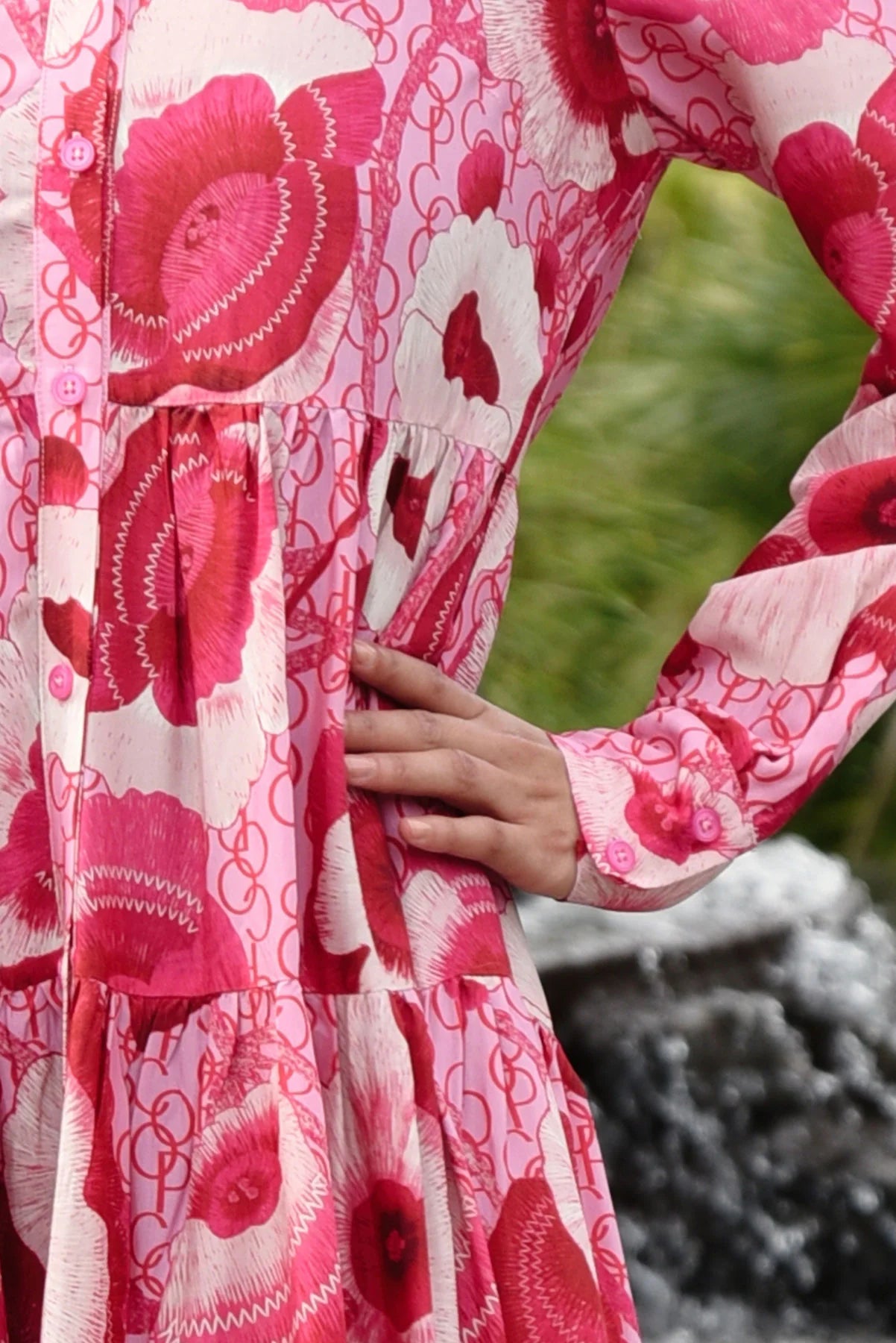 COOP SUN & THE SWOON DRESS - PINK - THE VOGUE STORE
