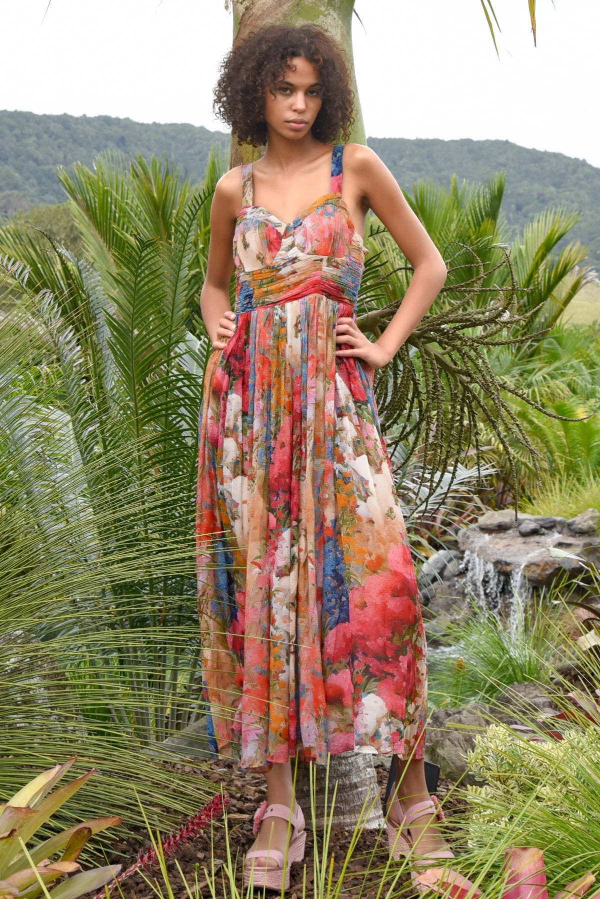 COOP BUST A MOVE DRESS - FLORAL - THE VOGUE STORE 