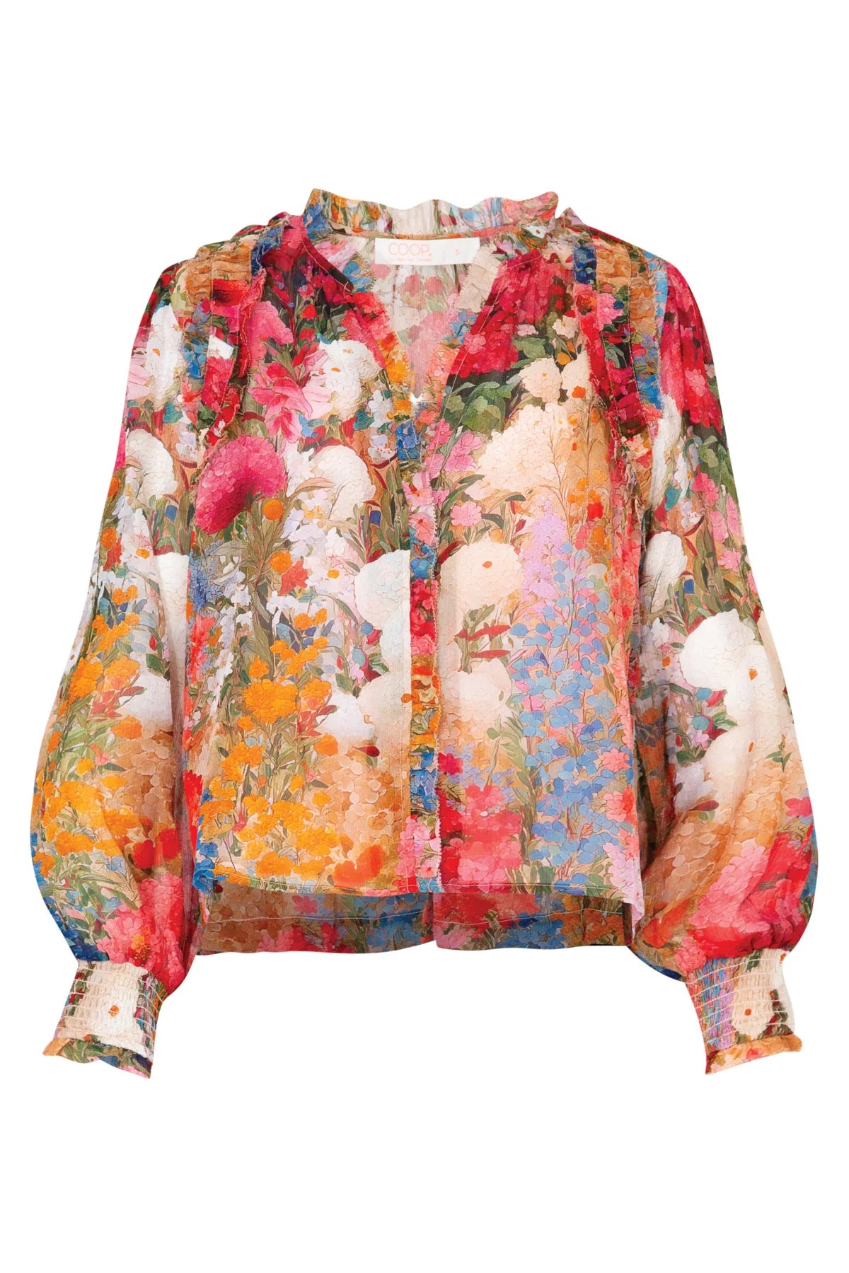 COOP MEADOW MUSE BLOUSE - FLORAL - THE VOGUE STORE