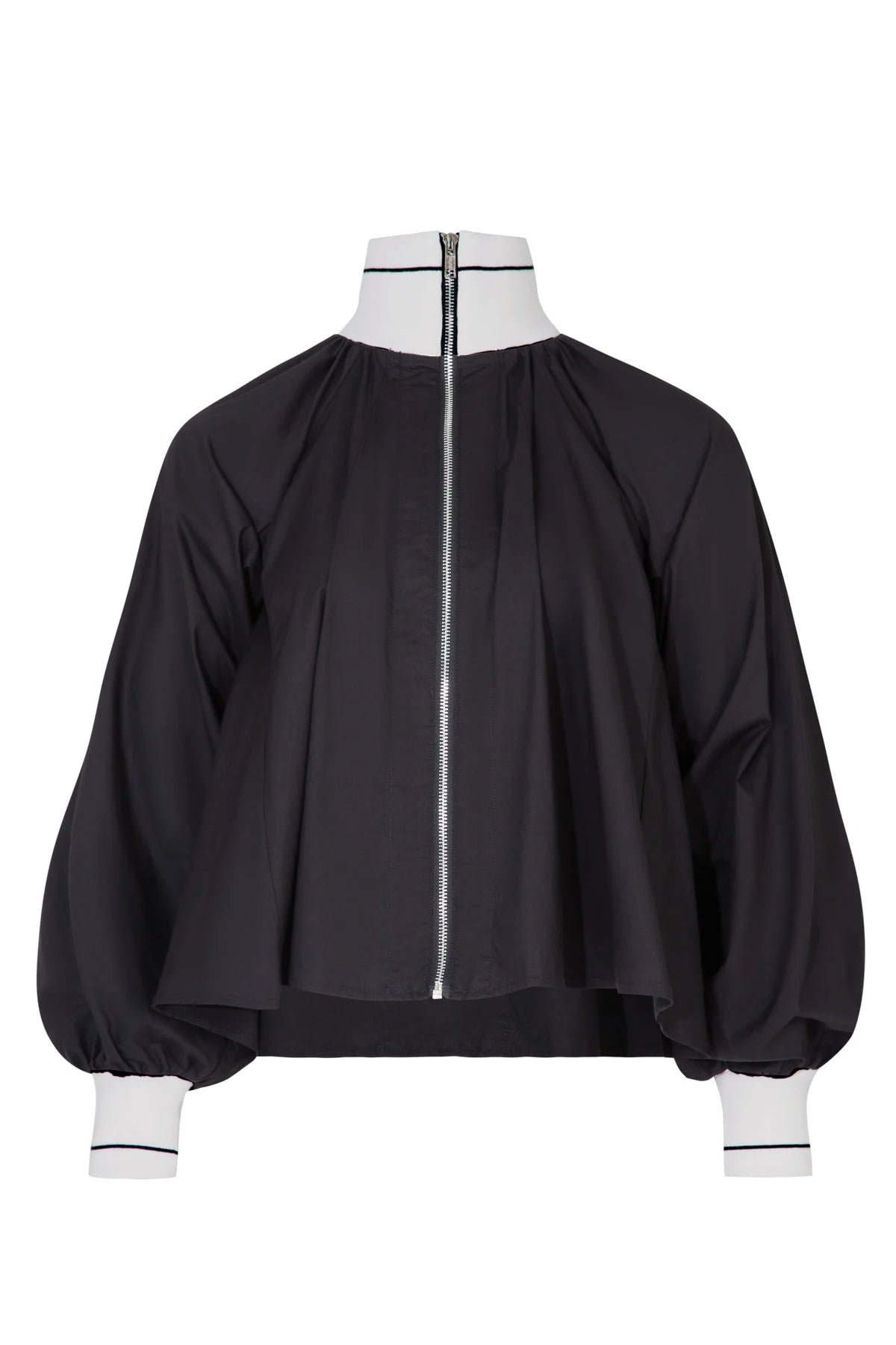 COOP ZIP-LINER JACKET - BLACK - THE VOGUE STORE