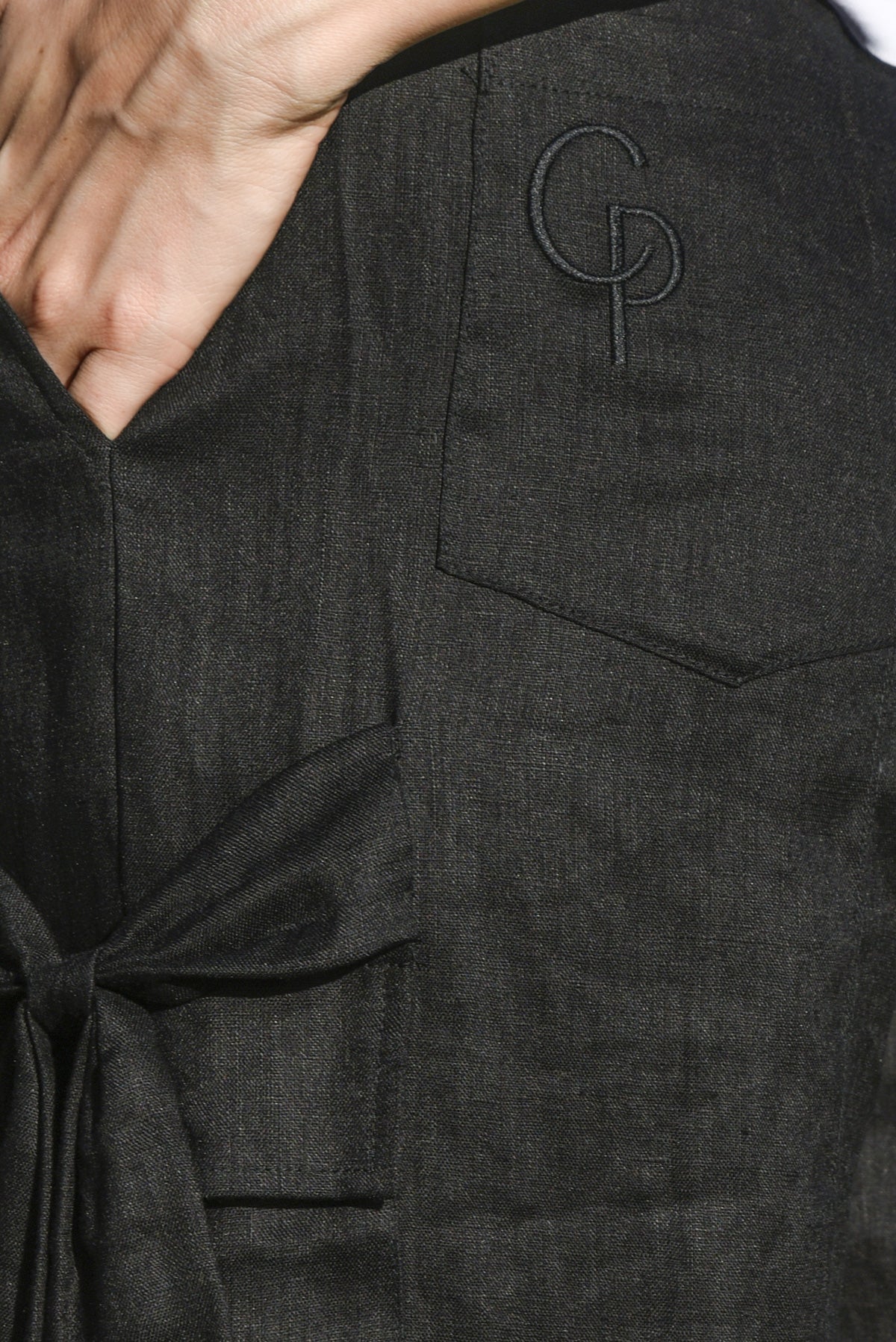 COOP STRIDE ALONG TROUSER - BLACK - THE VOGUE STORE