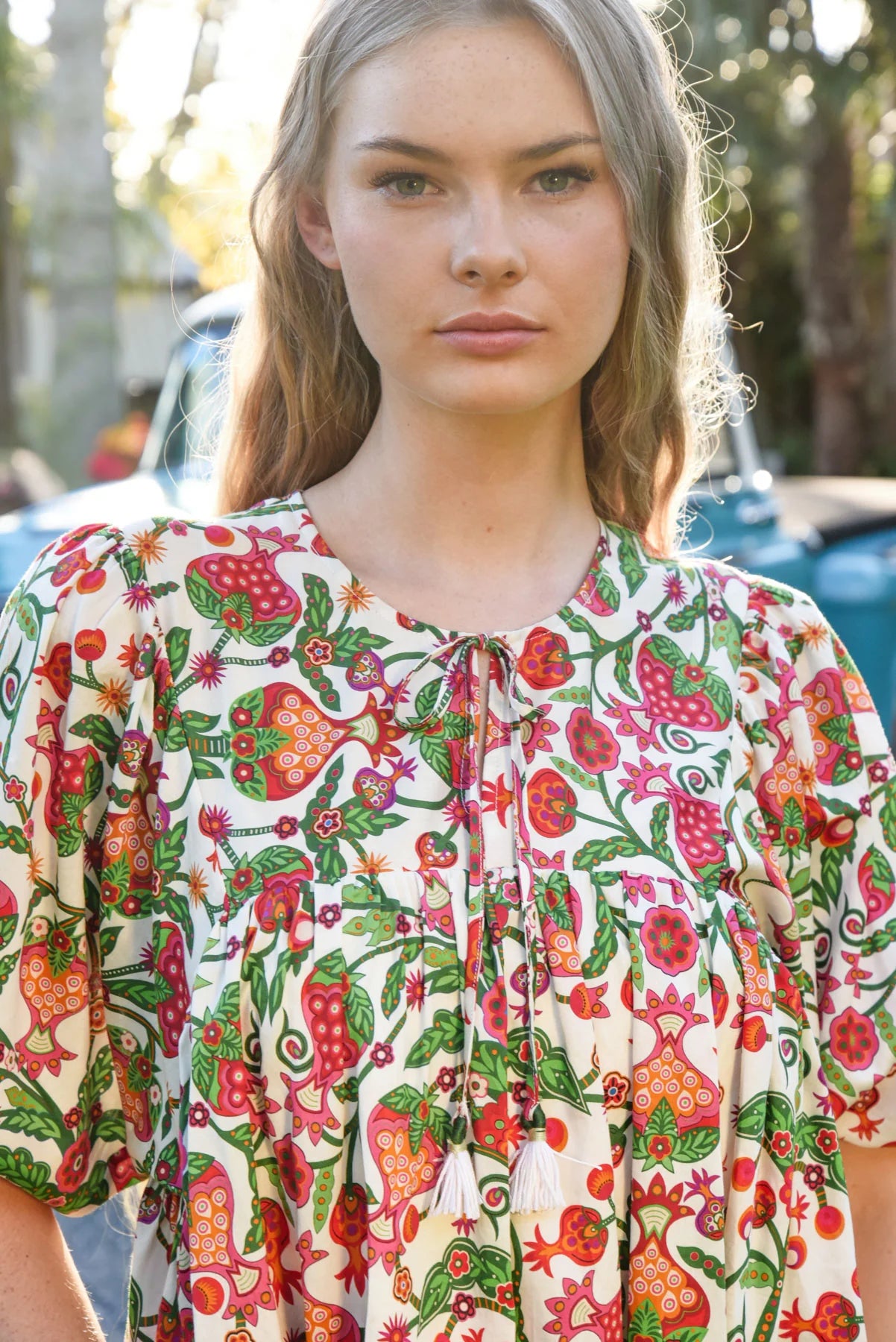 COOP SHORT AND SWEET DRESS - BERRY PRINT - THE VOGUE STORE