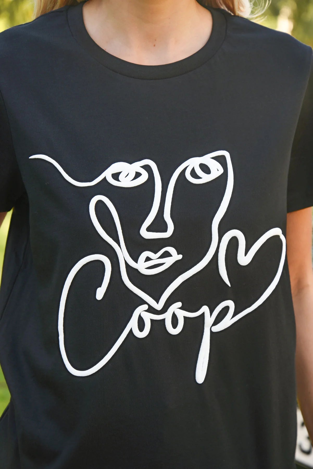 COOP FACE VALUE T-SHIRT - BLACK - THE VOGUE STORE
