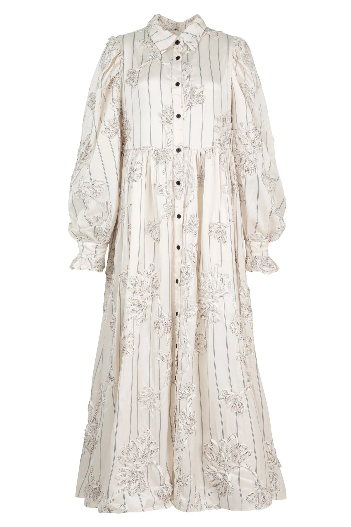 COOP FLOW & BEHOLD DRESS - CREAM - THE VOGUE STORE