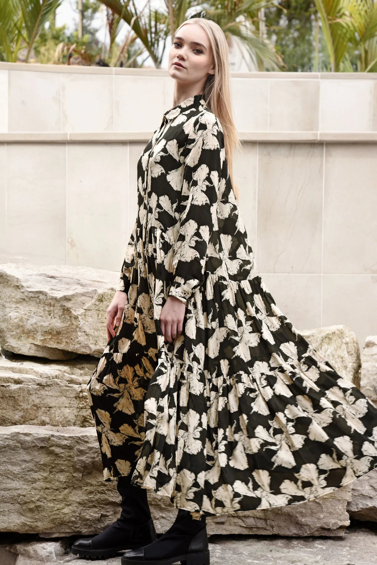 CURATE HEAD TO TOE DRESS - VINTAGE FLORAL - THE VOGUE STORE