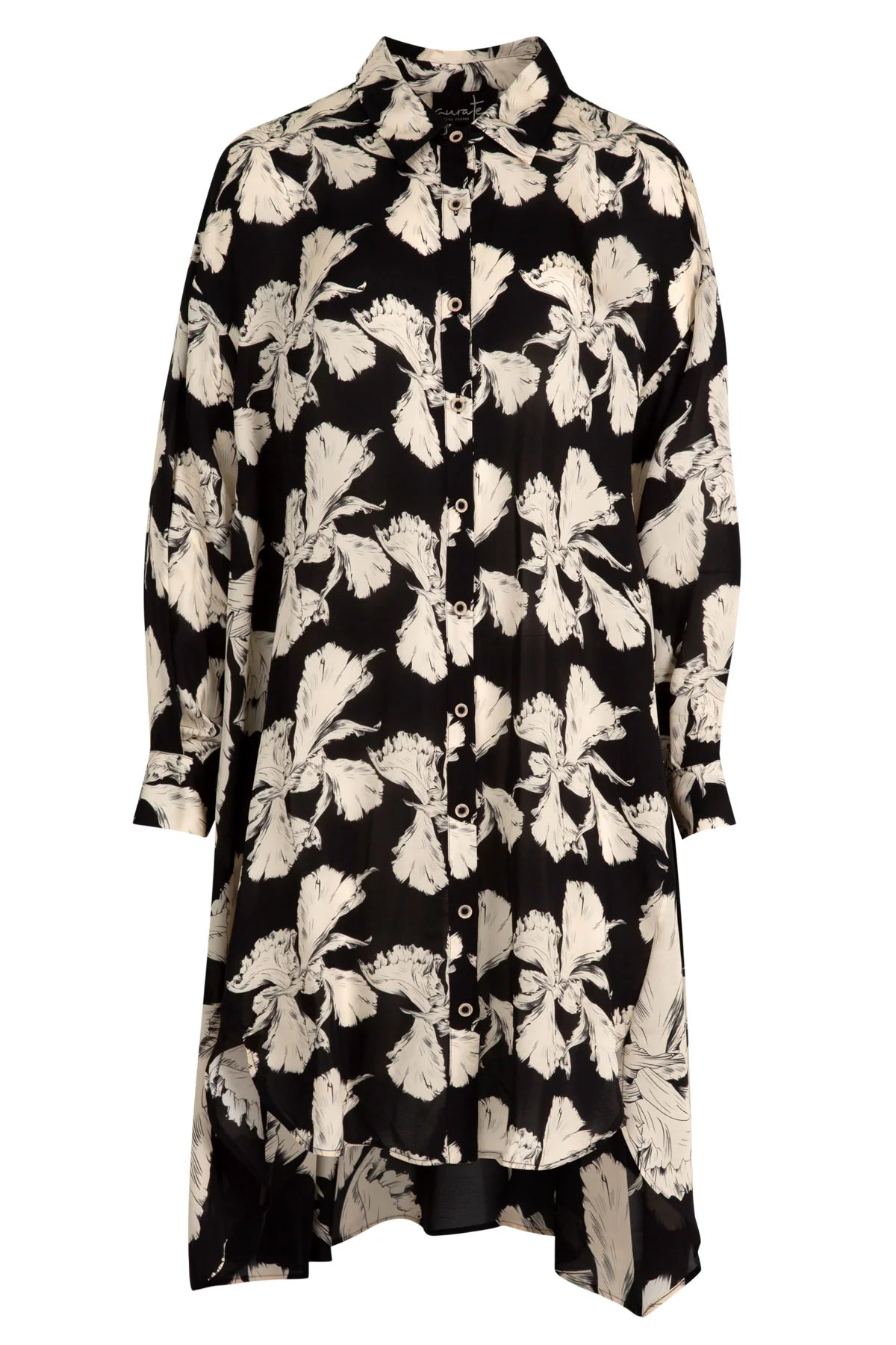 CURATE JUST PRESS PLAY SHIRT - VINTAGE FLORAL - THE VOGUE STORE