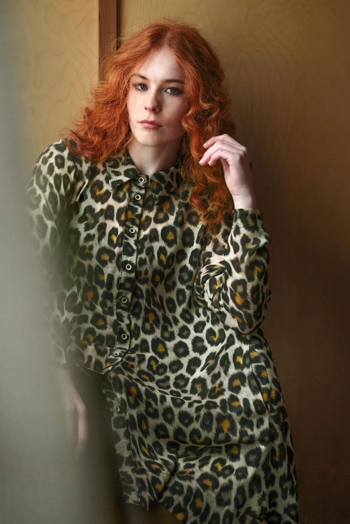 CURATE ON WITH THE SHOW SHIRT - LEOPARD - THE VOGUE STORE
